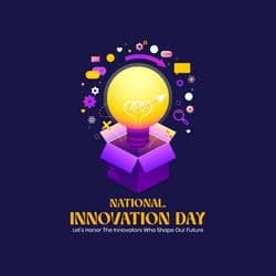 Educational and creative post design for National Innovation Day – AiFlexa