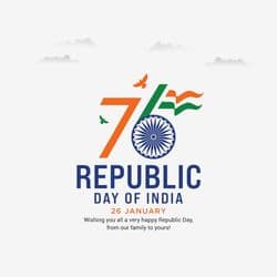 Waving Indian flag post animation for Republic Day – AiFlexa