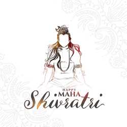 Maha Shivratri post with Lord Shiva artwork and glowing background – AiFlexa