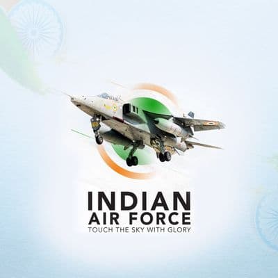 Indian Air Force Day business promotional social media post design