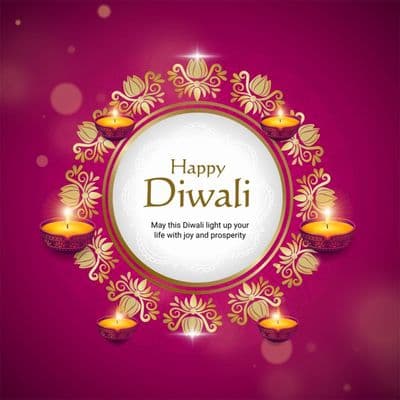 Diwali business promotion social media post design template