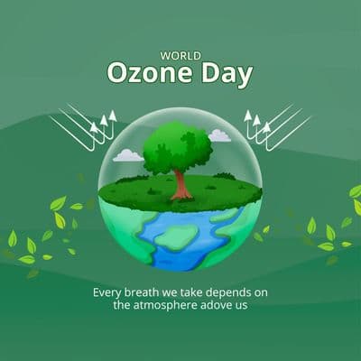 World Ozone Day educational awareness template