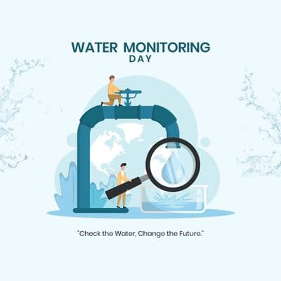 CSR business post template for World Water Monitoring Day