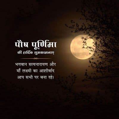 Pochi Poonam traditional Gujarati festival social media creative