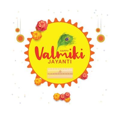 Awareness post template for Maharishi Valmiki Jayanti celebration