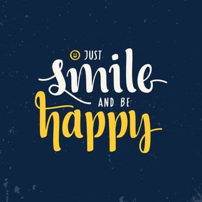 Creative poster design for World Smile Day social media template