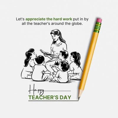 Teachers’ Day business discount and offers post template