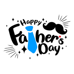 Elegant Father’s Day social media post design template with minimal style