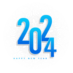 Modern and vibrant Happy New Year social media post design