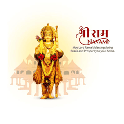 Ram Navami educational post template for children and school use – AiFlexa