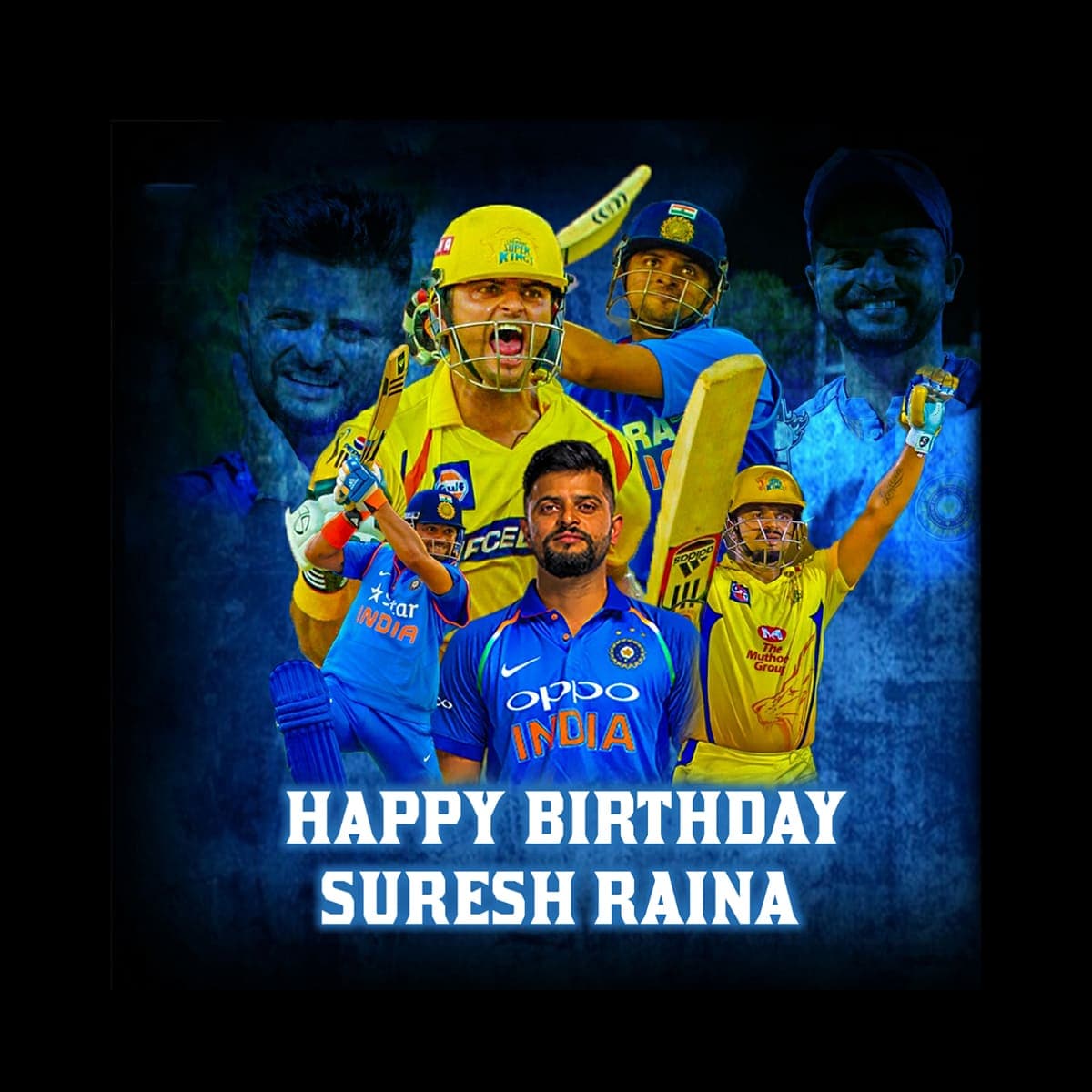 Suresh Raina Birthday