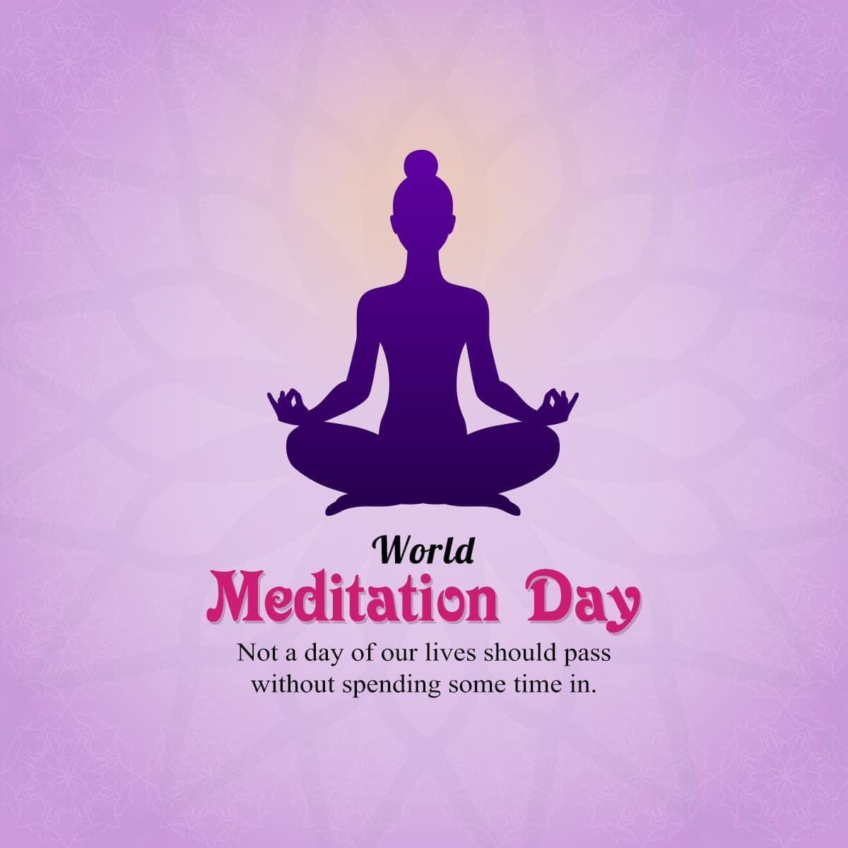 World Meditation Day