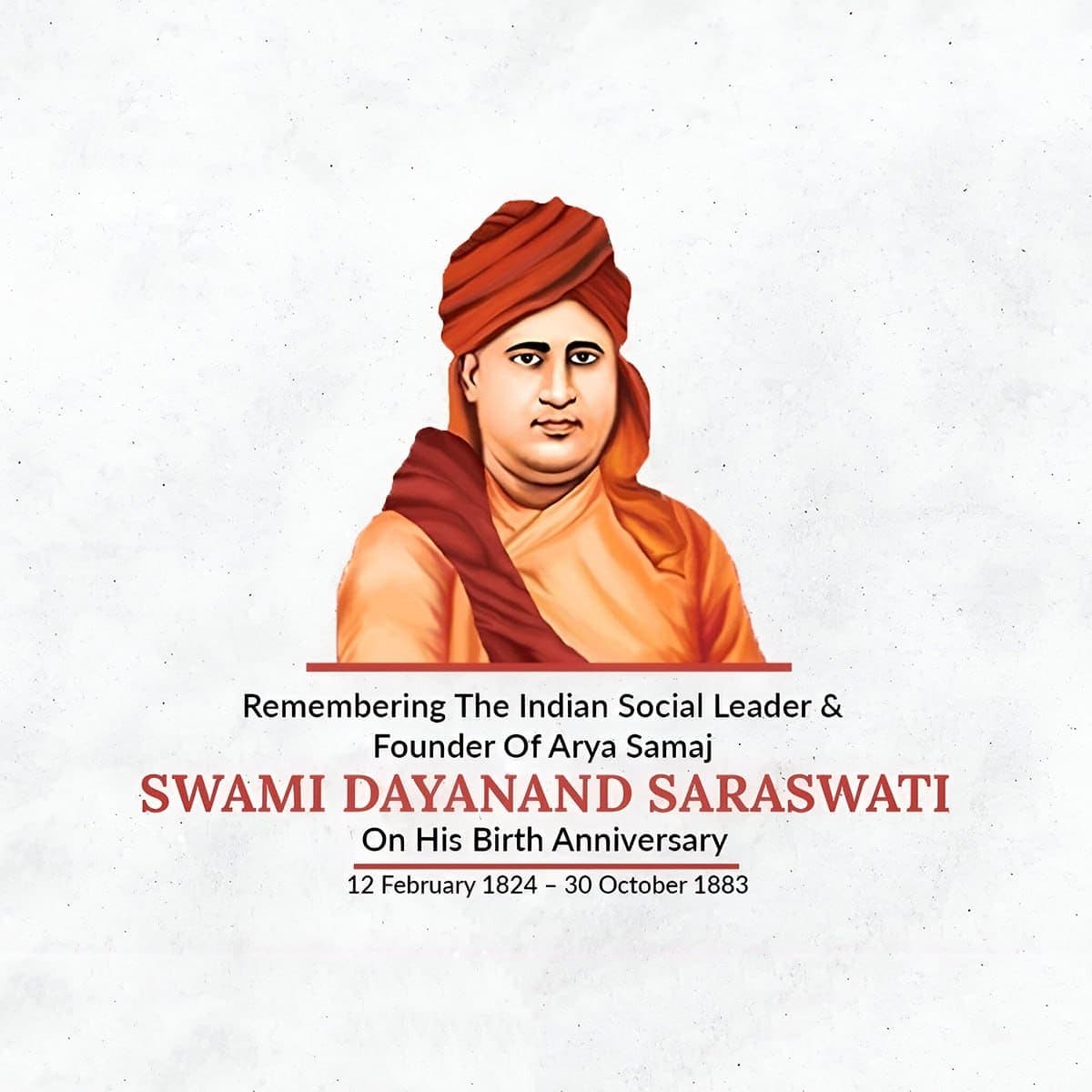 Swami Dayanand Saraswati Jayanti