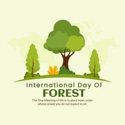 Branded eco-friendly post with tree graphics and corporate space – AiFlexa