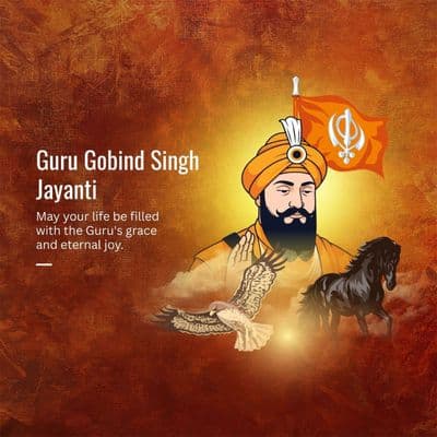 Guru Gobind Singh Ji Jayanti HD inspirational Sikh creative