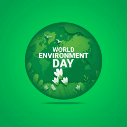 Top-rated World Environment Day social media post template for eco awareness