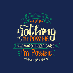 Daily motivational quote post with calming background and clean typography