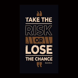 Leadership motivational quote post with strong fonts and professional style